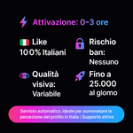 LIKE ITALIANI (UPDATE-13/08/2025) - Camecompany