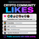 commenti x / twitter da profili crypto reali ₿ • utenti attivi, senza bot e ad alta stabilità - 
