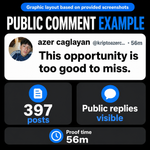 COMMENTI X / TWITTER DA PROFILI CRYPTO REALI ₿ • UTENTI ATTIVI, SENZA BOT E AD ALTA STABILITÀ