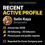 FOLLOWER X / TWITTER DA PROFILI CRYPTO REALI ₿ • UTENTI ATTIVI, SENZA BOT E AD ALTA STABILITÀ
