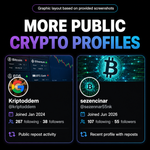 FOLLOWER X / TWITTER DA PROFILI CRYPTO REALI ₿ • UTENTI ATTIVI, SENZA BOT E AD ALTA STABILITÀ
