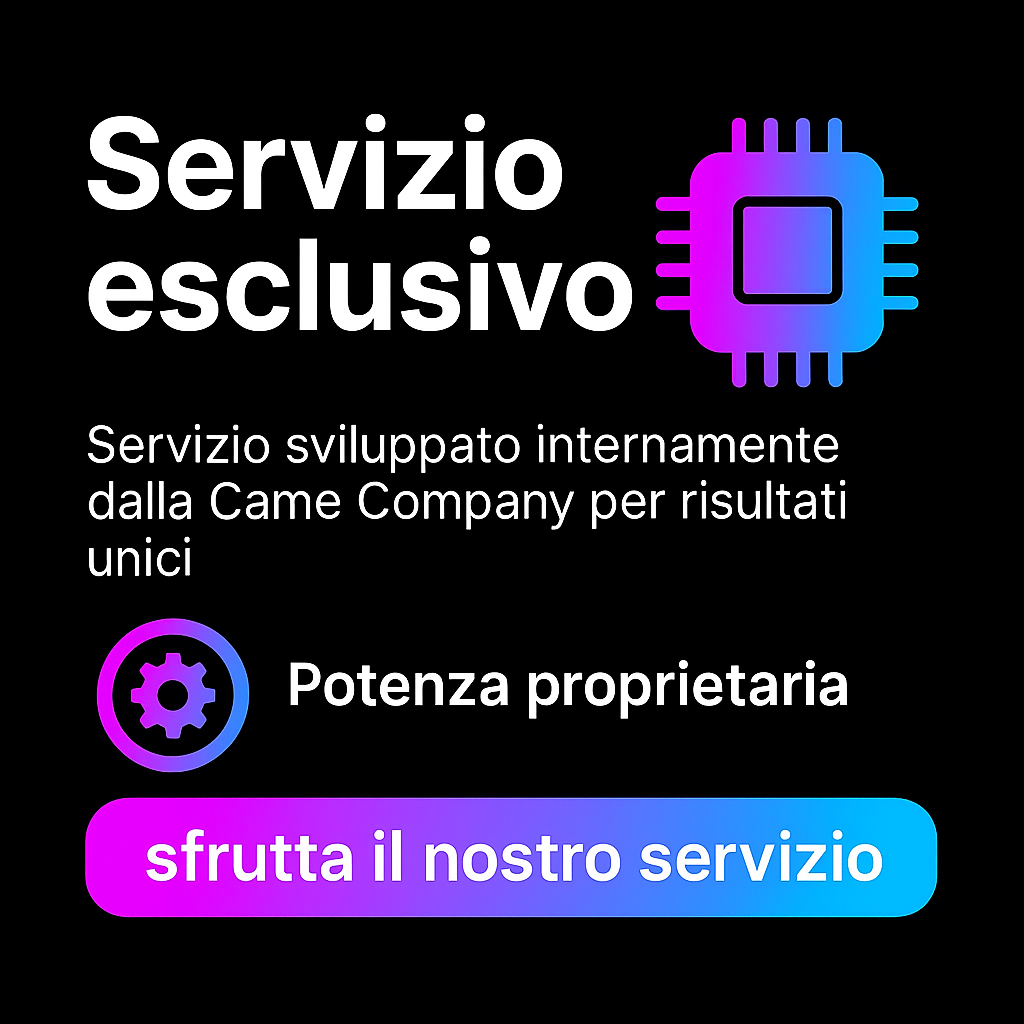 LIKE DONNE ITALIANI (UPDATE-13/08/2025) - Camecompany