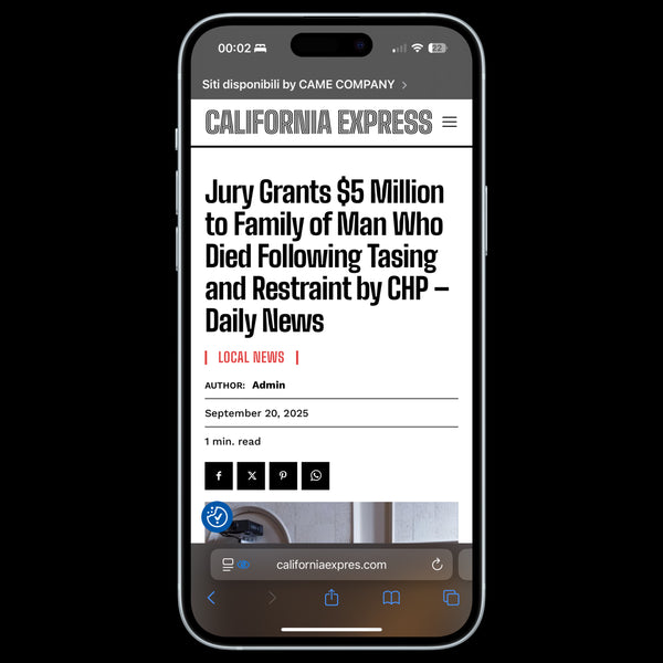 Articolo su californiaexpres.com