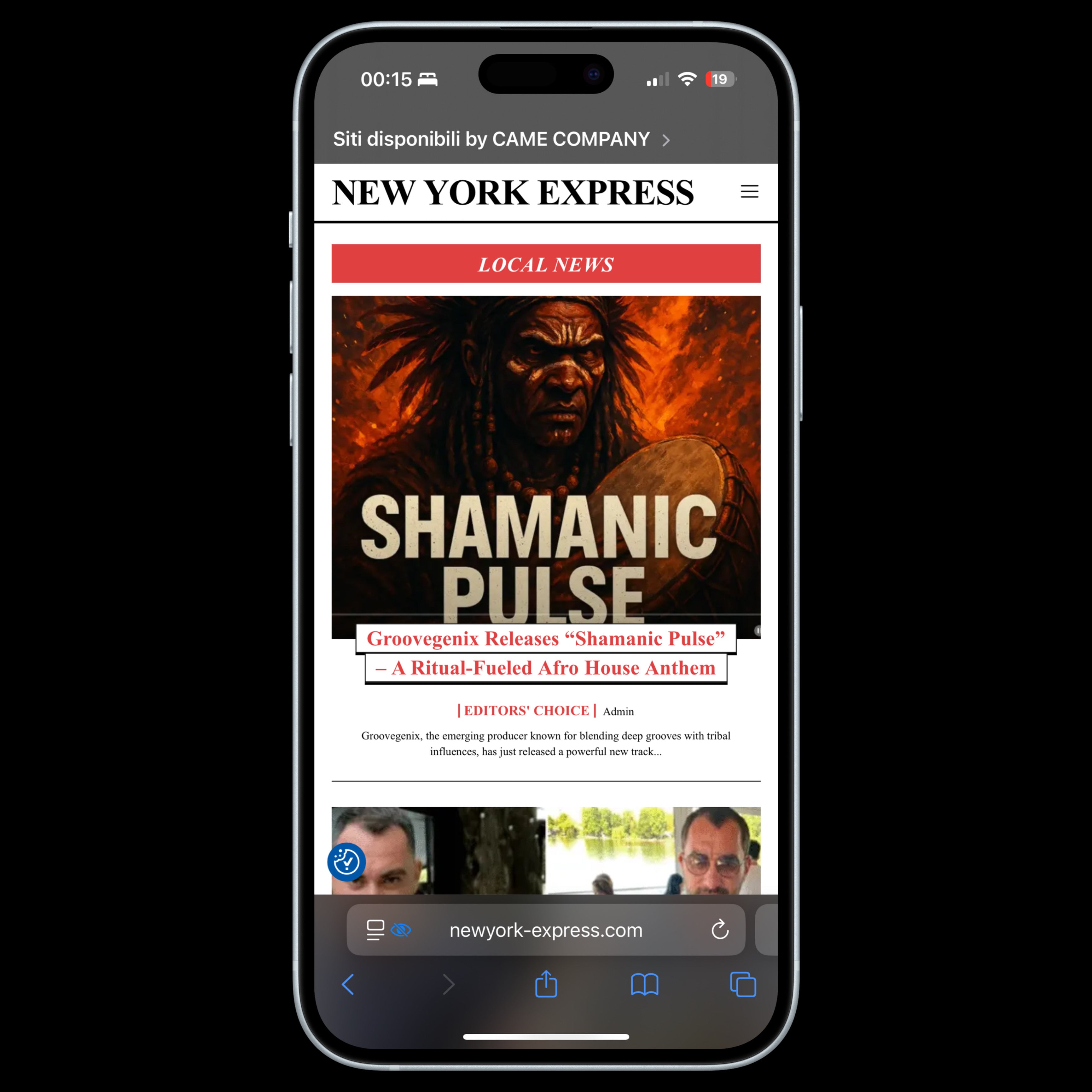 Articolo su newyork-express.com