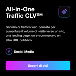 All-in-One Traffic CLV™ 💎 • Traffico Web Completo - All-in-One Traffic CLV™: Servizio di traffico web pensato per aumentare il volume di visite verso un sito, una landing page, un e-commerce o un altro URL pubblico