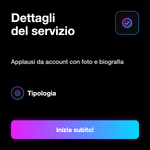 Applausi Medium - Dettagli del servizio