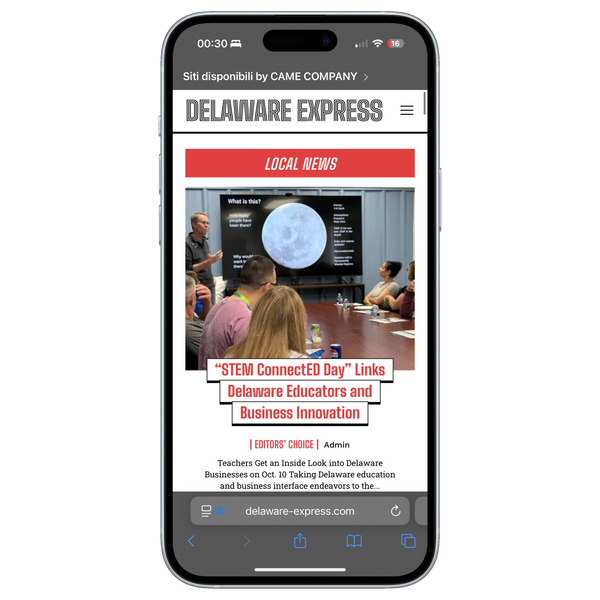 Articolo su delaware-express.com