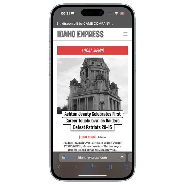 Articolo su idaho-express.com