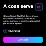 Ascolti SoundCloud USA - A cosa serve