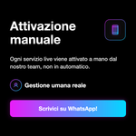 Attivazione manuale coordinata con il team