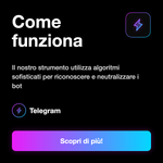 BAN BOT TELEGRAM - Come funziona: Il nostro strumento utilizza algoritmi sofisticati per riconoscere e neutralizzare i bot