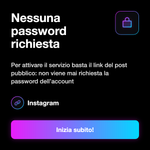 Bundle Instagram discussione italiana - Nessuna password richiesta