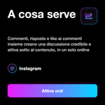 Bundle Instagram discussione italiana - A cosa serve