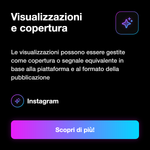 Bundle Instagram Pubblicazione • Views, Like USA e Commenti - Visualizzazioni e copertura: Le visualizzazioni possono essere gestite come copertura o segnale equivalente in base alla piattaforma e al formato della pubblicazione