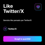 Bundle X/Twitter Pubblicazione • Copertura, Like e Commenti - Like Twitter/X: Servizio like pensato per Twitter/X