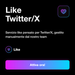 Bundle X/Twitter Pubblicazione • Copertura, Like e Commenti - Like Twitter/X: Servizio like pensato per Twitter/X, gestito manualmente dal nostro team