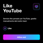 Bundle YouTube Video • Views, Like e Commenti Personalizzati - Like YouTube: Servizio like pensato per YouTube, gestito manualmente dal nostro team
