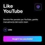 Bundle YouTube Video • Views, Like e Commenti Personalizzati - Like YouTube: Servizio like pensato per YouTube, gestito manualmente dal nostro team
