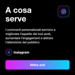 COMMENTI AMERICANI 🇺🇸 USA • Custom Top Personalizzti - A cosa serve: I commenti personalizzati servono a migliorare l'aspetto dei tuoi post, aumentare l'engagement e attirare l'attenzione del pubblico