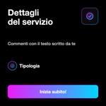 Commenti Pinterest personalizzati - Dettagli del servizio