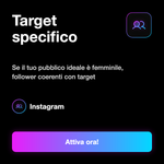 FOLLOWER DONNE ITALIANE 18+ • Fanbase Femminile - Target specifico: Se il tuo pubblico ideale è femminile, follower coerenti con target