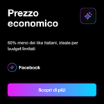 LIKE/FOLLOWER PAGE INTERNAZIONALI • Economici Globale - Prezzo economico: 60% meno dei like italiani, ideale per budget limitati