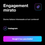 LIKE DONNE ITALIANI • Engagement Femminile - Engagement mirato: Donne italiane interessate ai tuoi contenuti