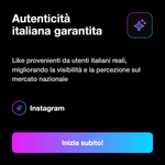 LIKE ITALIANI AUTOMATICI - Autenticità italiana garantita: Like provenienti da utenti italiani reali, migliorando la visibilità e la percezione sul mercato nazionale