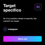 LIKE UOMINI ITALIANI • Engagement Maschile - Target specifico: Se il tuo pubblico ideale è maschile, like coerenti con target