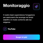 LIKE - Monitoraggio: Il nostro team supervisiona l’erogazione per assicurarsi che avvenga nei tempi stabiliti e in modo conforme alle tue esigenze