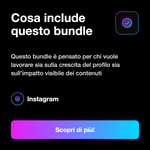 BUNDLE GROWTH • Follower + Like Italiani 🚀 - Cosa include questo bundle: Questo bundle è pensato per chi vuole lavorare sia sulla crescita del profilo sia sull’impatto visibile dei contenuti