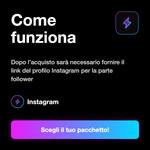 BUNDLE GROWTH • Follower + Like Italiani 🚀 - Come funziona: Dopo l’acquisto sarà necessario fornire il link del profilo Instagram per la parte follower
