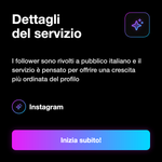 BUNDLE GROWTH • Follower + Like Italiani 🚀 - Dettagli del servizio: I follower sono rivolti a pubblico italiano e il servizio è pensato per offrire una crescita più ordinata del profilo