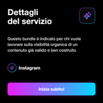 BUNDLE VIRAL • Repost + Share + Save 🔥 - Dettagli del servizio: Questo bundle è indicato per chi vuole lavorare sulla visibilità organica di un contenuto già valido e ben costruito