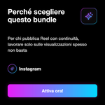 comprare-bundle-views-engagement-reels-instagram - Perché scegliere questo bundle: Per chi pubblica Reel con continuità, lavorare solo sulle visualizzazioni spesso non basta