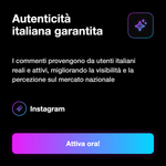 COMMENTI ITALIANI AUTOMATICI - Autenticità italiana garantita: I commenti provengono da utenti italiani reali e attivi, migliorando la visibilità e la percezione sul mercato nazionale