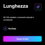 COMMENTI ITALIANI INERENTI • Pertinenti al Video - Lunghezza: 30-150 caratteri, commenti naturali e contestuali