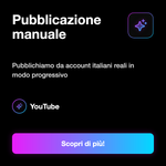 COMMENTI ITALIANI INERENTI • Pertinenti al Video - Pubblicazione manuale: Pubblichiamo da account italiani reali in modo progressivo