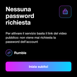 Commenti Rumble internazionali in inglese - Nessuna password richiesta