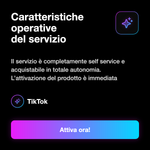 COMMENTI ITALIANI REALI - Caratteristiche operative del servizio: Il servizio è completamente self service e acquistabile in totale autonomia. L’attivazione del prodotto è immediata