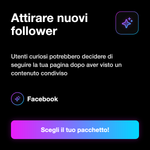 CONDIVISIONI - Attirare nuovi follower: Utenti curiosi potrebbero decidere di seguire la tua pagina dopo aver visto un contenuto condiviso