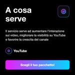 Condivisioni YouTube 🔁 • Social Shares - A cosa serve: Il servizio serve ad aumentare l’interazione sui video, migliorare la visibilità su YouTube e favorire la crescita del canale