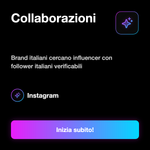 FOLLOWER ITALIANI MIRATI - Collaborazioni: Brand italiani cercano influencer con follower italiani verificabili