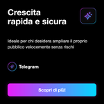 ISCRITTI CANALI - Crescita rapida e sicura: Ideale per chi desidera ampliare il proprio pubblico velocemente senza rischi