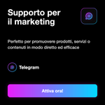 ISCRITTI CANALI - Supporto per il marketing: Perfetto per promuovere prodotti, servizi o contenuti in modo diretto ed efficace