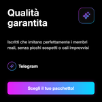 ISCRITTI CANALI - Qualità garantita: Iscritti che imitano perfettamente i membri reali, senza picchi sospetti o cali improvvisi