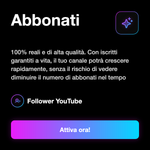 ISCRITTI GARANTITI A VITA - Abbonati: 100% reali e di alta qualità. Con iscritti garantiti a vita, il tuo canale potrà crescere rapidamente, senza il rischio di vedere diminuire il numero di abbonati nel tempo