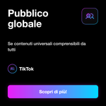 LIKE 100% REALI EU • Engagement naturale real view - Pubblico globale: Se contenuti universali comprensibili da tutti