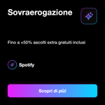 PLAY TRACK ITALIANI - Sovraerogazione: Fino a +50% ascolti extra gratuiti inclusi