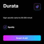 PLAY REALI BRANI - Durata: Ogni ascolto varia tra 50-250 minuti